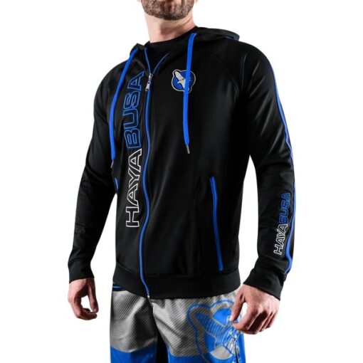 Prime hoodie blue model