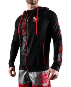 Prime hoodie red model