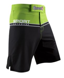 hayabusa-sport-shorts-green-front-right