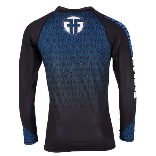 blue hexagon rashguard 1