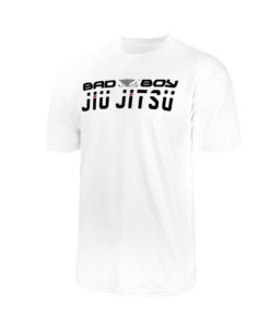 t-shirt bad boy jiu jitsu discipline blanc 3