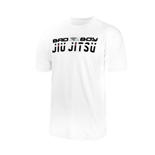 t-shirt bad boy jiu jitsu discipline blanc 3