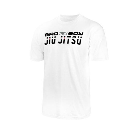 t-shirt bad boy jiu jitsu discipline blanc 3