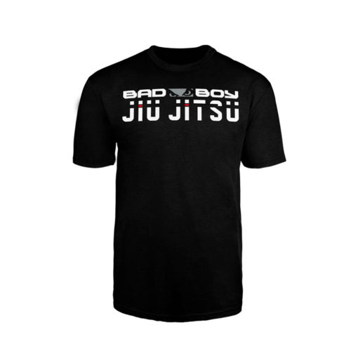t-shirt bad boy jiu jitsu discipline noir 1