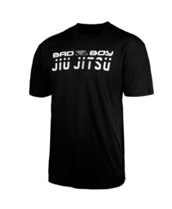 t-shirt bad boy jiu jitsu discipline noir 3