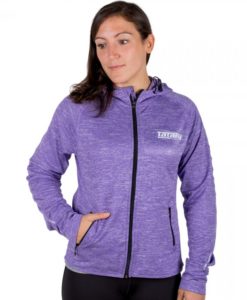 ladie zip up lilac 1