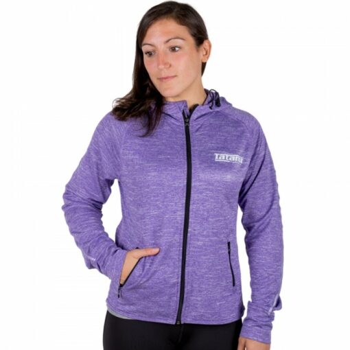 ladie zip up lilac 1