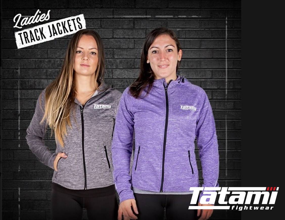 ladies track jacket slide tatami