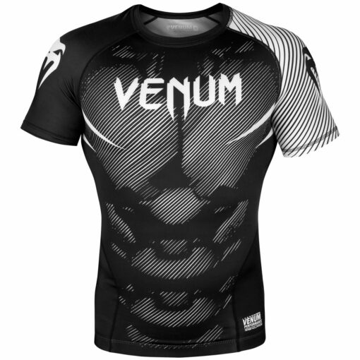 rashguard venum nogi 2.0 noir blanc 1