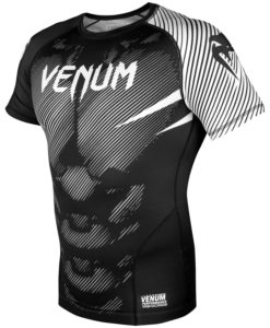 rashguard venum nogi 2.0 noir blanc 2